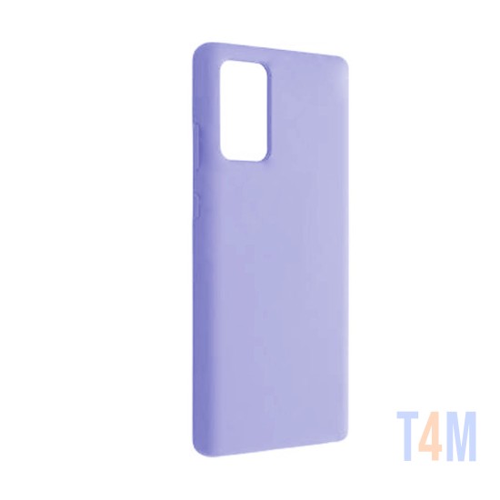 Capa de Silicone para Samsung Galaxy Note 20 Ultra Roxo